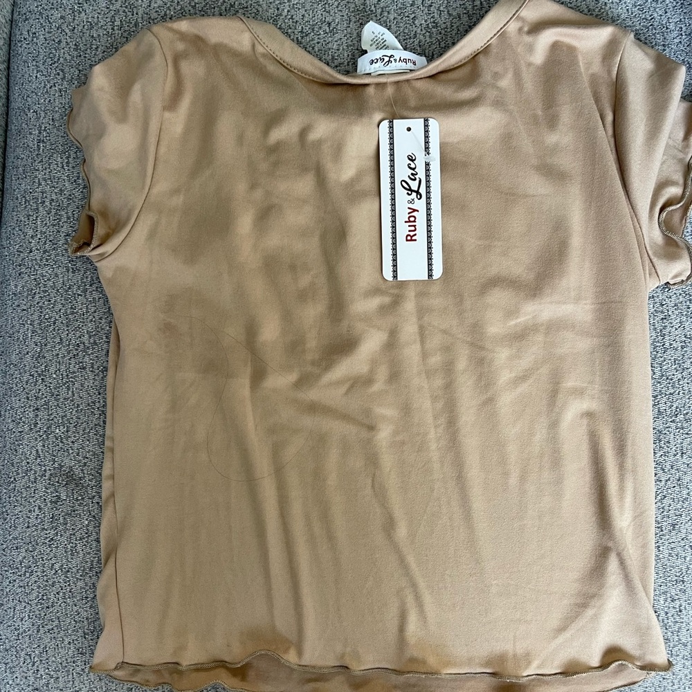 Womens crop T shirt